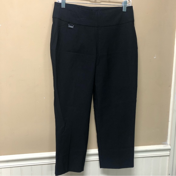 Peck & Peck Pants - Peck & Peck Black Pull On Pants SIze 8 Petite NWT